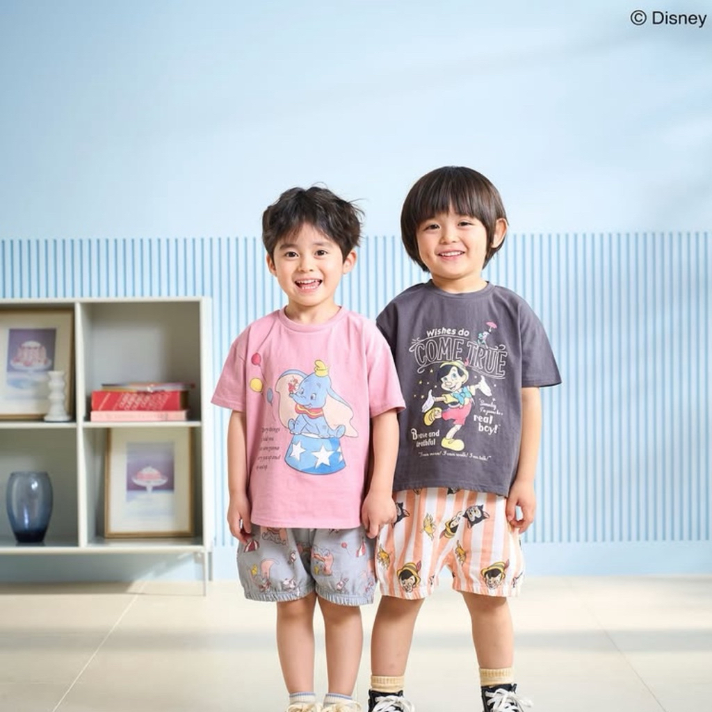 เสื้อเด็ก,กางเกงเด็ก 𝙇𝙄𝙏𝙏𝘾 𝙭 𝘿𝙞𝙨𝙣𝙚𝙮 แบรนด์ญี่ปุ่น 80-120cm
