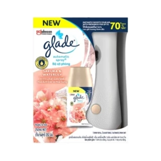glade เกลดออโตมาติกสเปรย์ยกเซ็ต(ตัวเครื่อง+รีฟิล+ถ่าน)