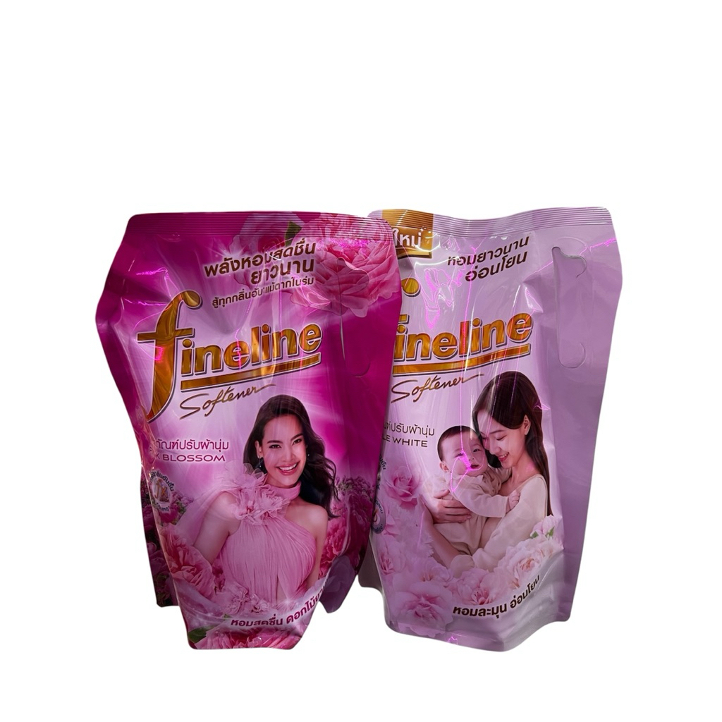 น้ำยาปรับผ้านุ่ม Fineline ปริมาณสุทธิ 1300 มล มีให้เลือกทั้งหมด4 สี￼น้ำยาปรับผ้านุ่ม Fineline