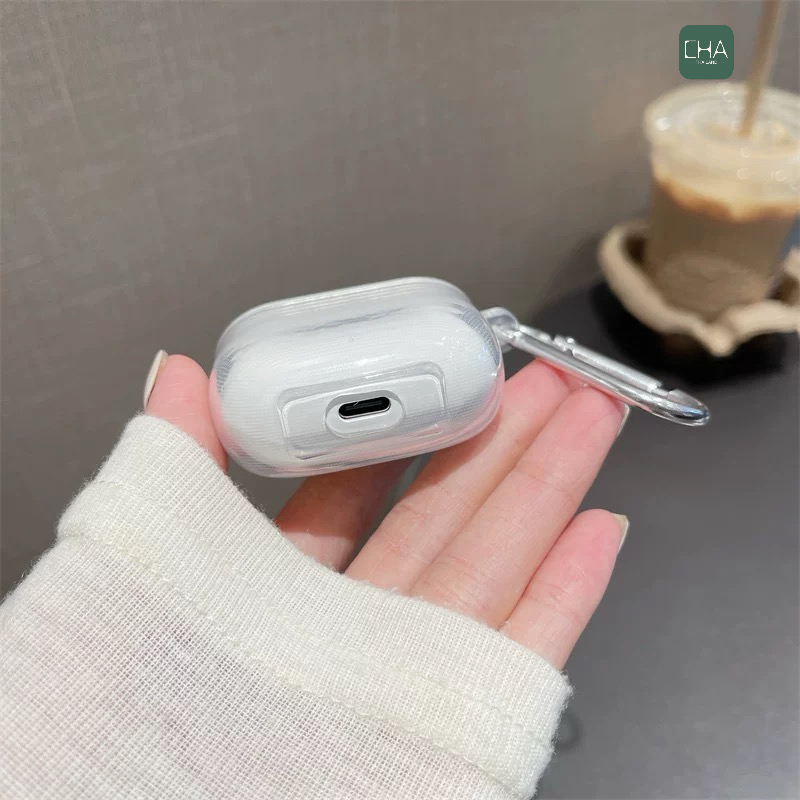 เคส TPU ใส เคสสำหรับ Huawei FreeBuds SE 2/3 หูฟังกันฝุ่นกันรอยขีดข่วนกล่องชาร์จที่มีตะขอ - รูปที่ 2