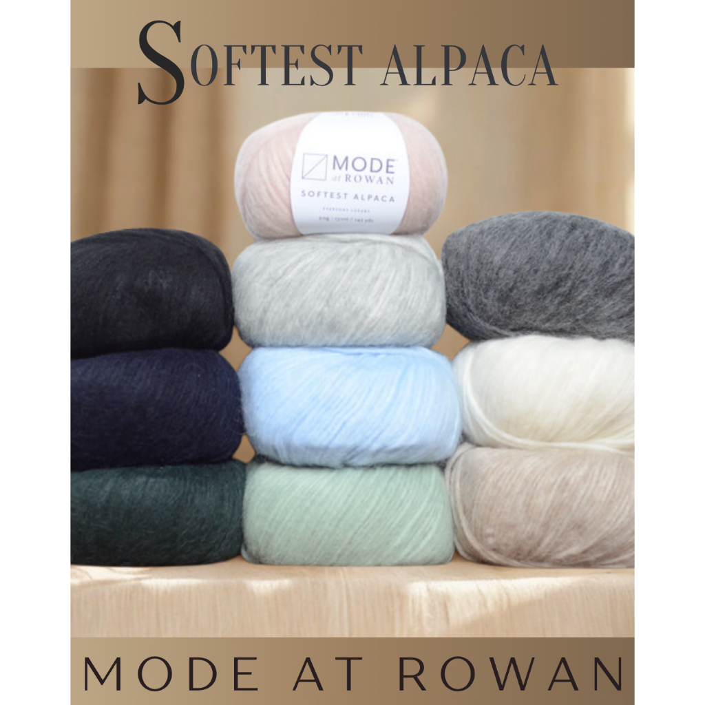 Mode at Rowan Softest Alpaca ไหมขนาด 50g. (M100006)