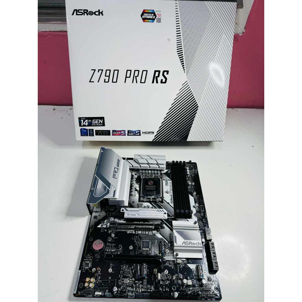 ขายเมนบอร์ดมือสอง ASROCK Z790 PRO RS DDR5 LGA1700