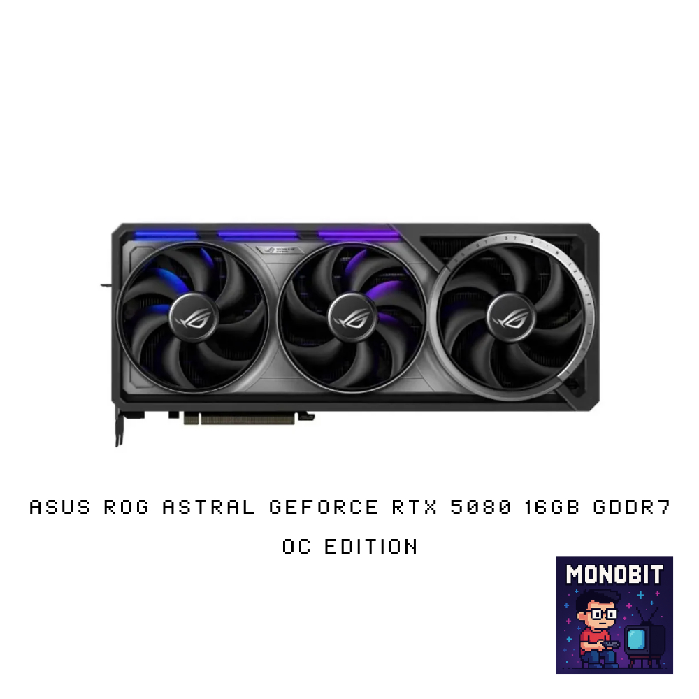 การ์ดจอ Asus ROG Astral GeForce RTX 5080 16GB GDDR7 OC Edition
