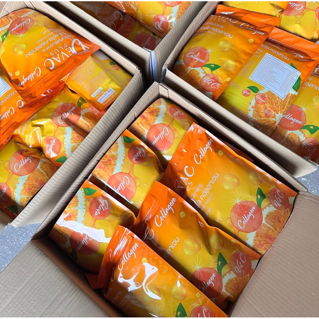 ดีว่า ซี พลัส DEVA C PLUS Collagen 1 กระสอบ 30 ซอง