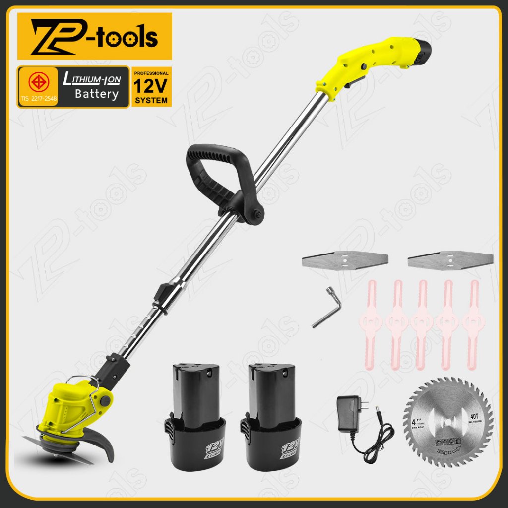 TP TOOLS เครื่องตัดหญ้าไร้สาย เครื่องตัดหญ้า 12V-32V Series เครื่องตัดหญ้าไฟฟ้า