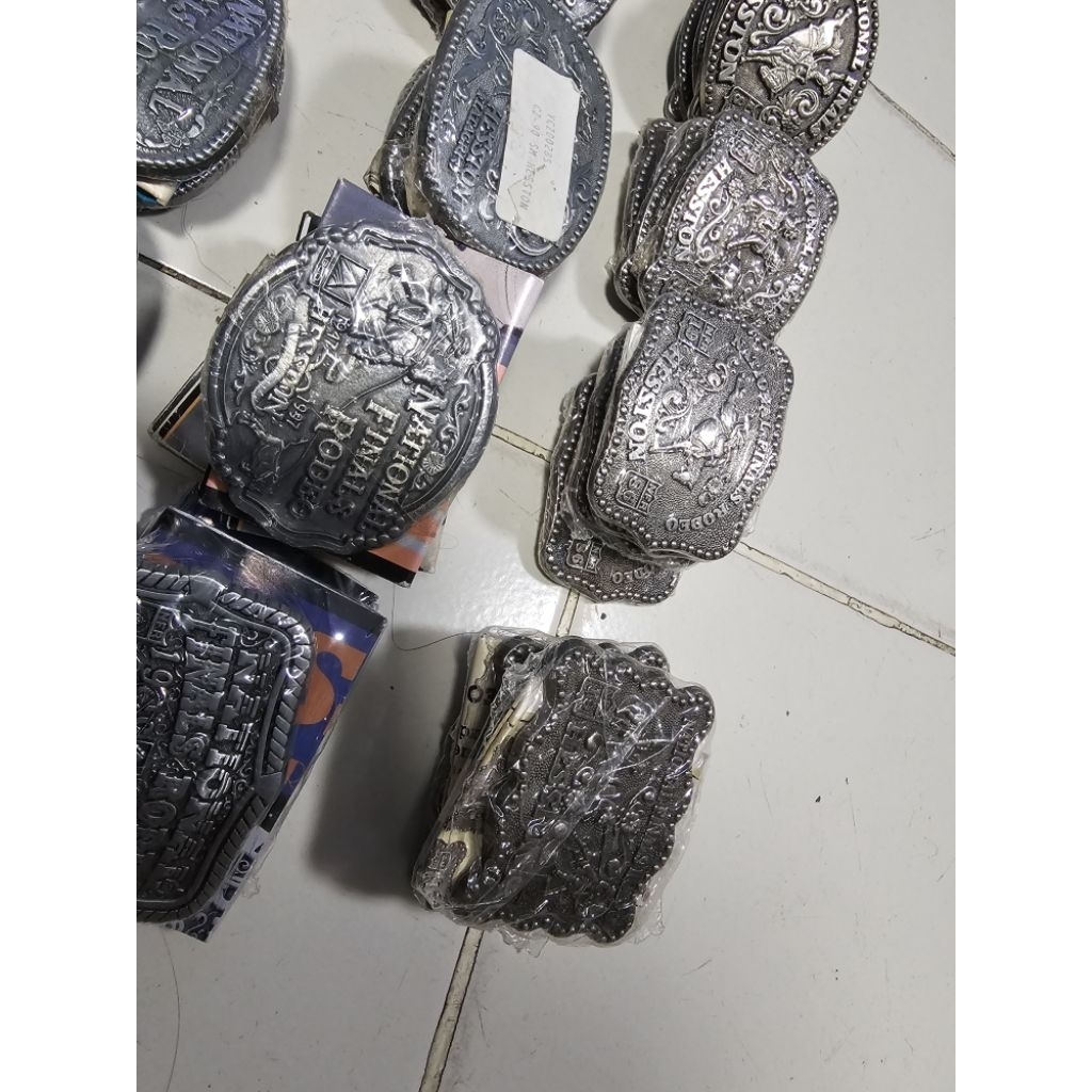 Vintage belt buckles หัวเข็มขัด. 1980's-1990's