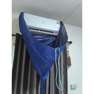 ผ้าล้างแอร์ ไนล่อนเคลือบ PU ขนาด 1.5x2 เมตร กันน้ำยาเคมี100% ราคาถูกมากๆๆๆๆ คละสี