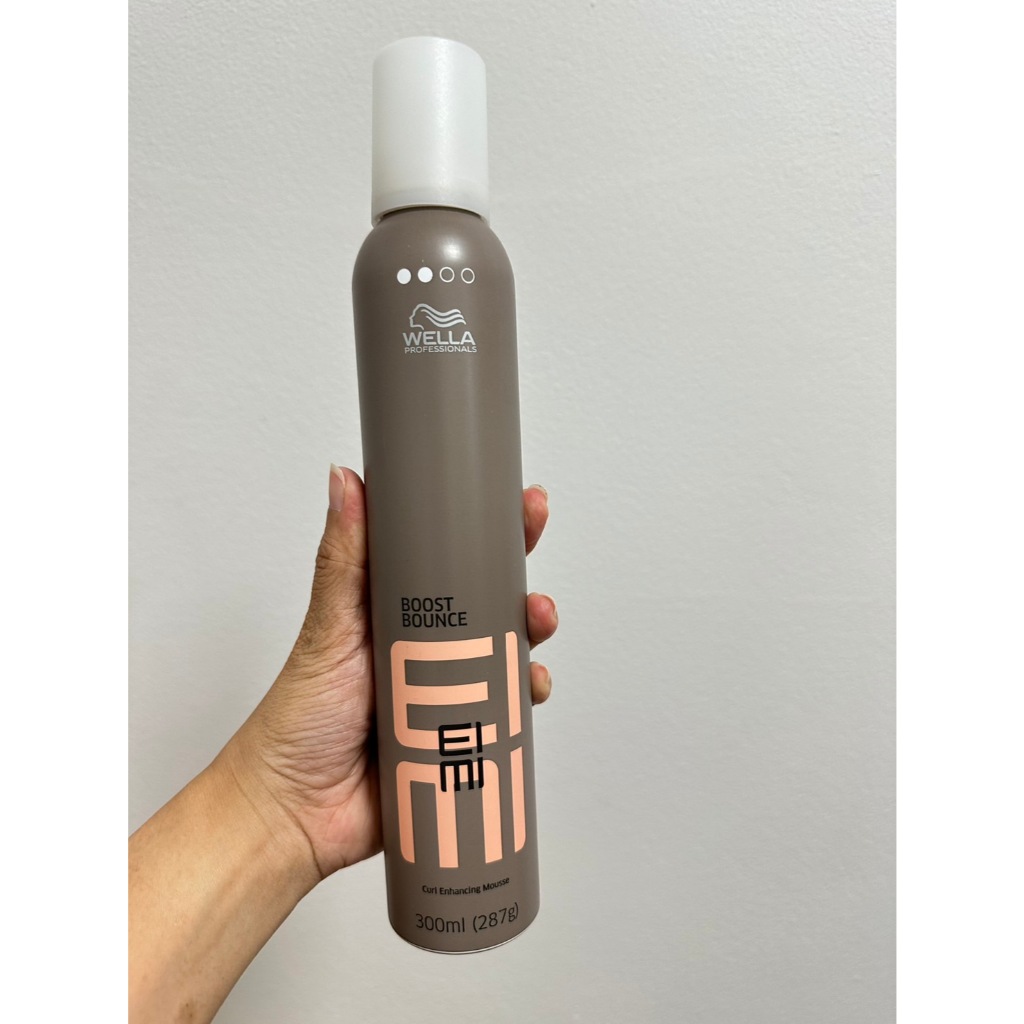 Wella EIMI Boost Bounce Curl Enhancing Mousse 300ml มูส จัดแต่งทรงผม จัดแต่งลอนผมให้ชัดเจน ผมเงางามไ