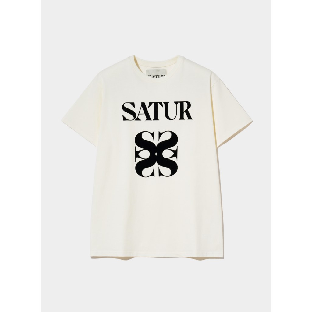 SATUR เสื้อยืด รุ่น All Day T-Shirt Cream