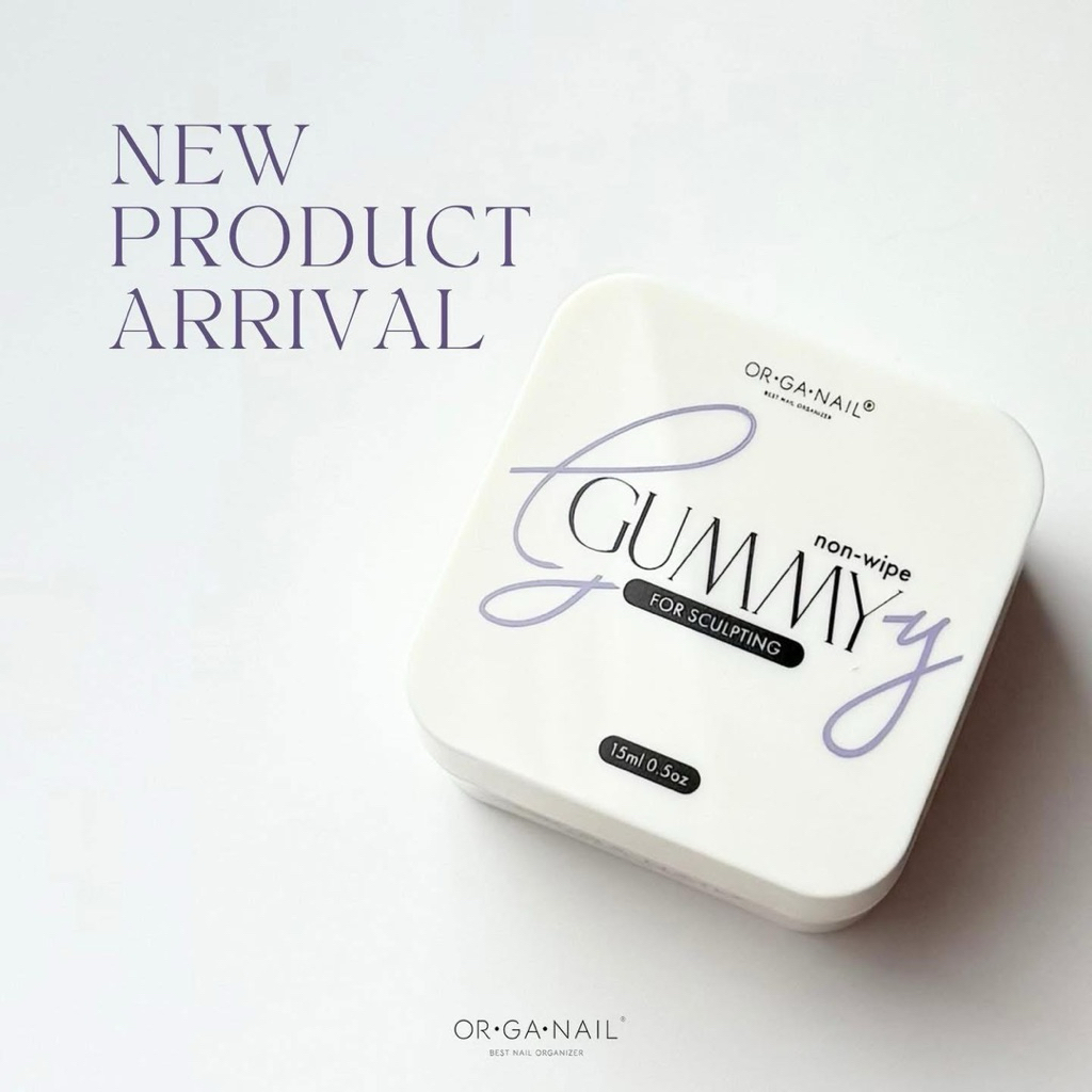 OR-GA-NAIL WHITE GUMMY เจลปั้นนูนสีขาว