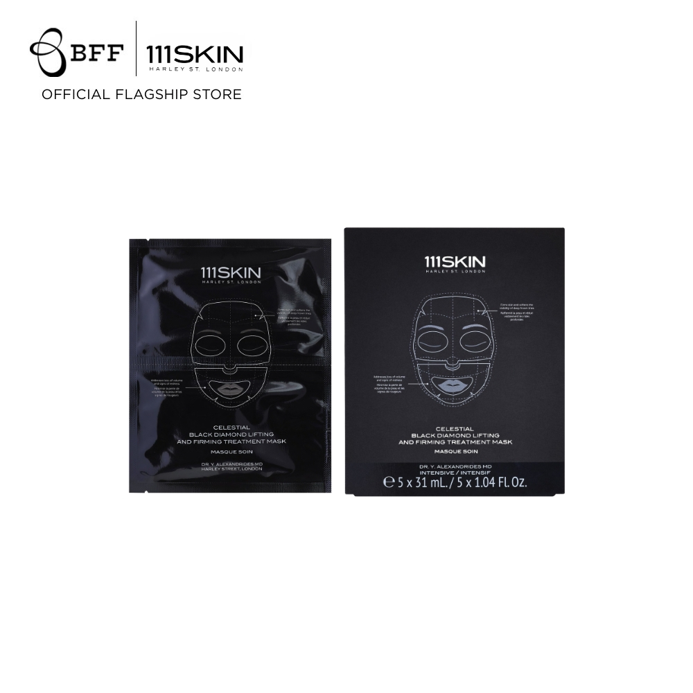 111SKIN - Celestial Black Diamond Lifting And Firming Treatment Mask (Face) 5x31ml (มาสก์หน้า)