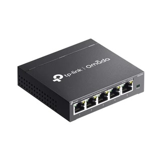 (พร้อมส่ง) TP-LINK Omada ES205G สวิตช์ 5 พอร์ต Gigabit (Fanless) สำหรับ VLAN/Home Lab ประกันศูนย์