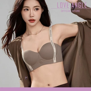 Love angel บราดันทรงแบบใหม่ ชุดชั้นในผู้หญิง สปอร์ตบราและบราแฟชั่น กระชับหน้าอกสวมใส่สบาย บราไร้โครงเก็บเนื้อได้ดี 241