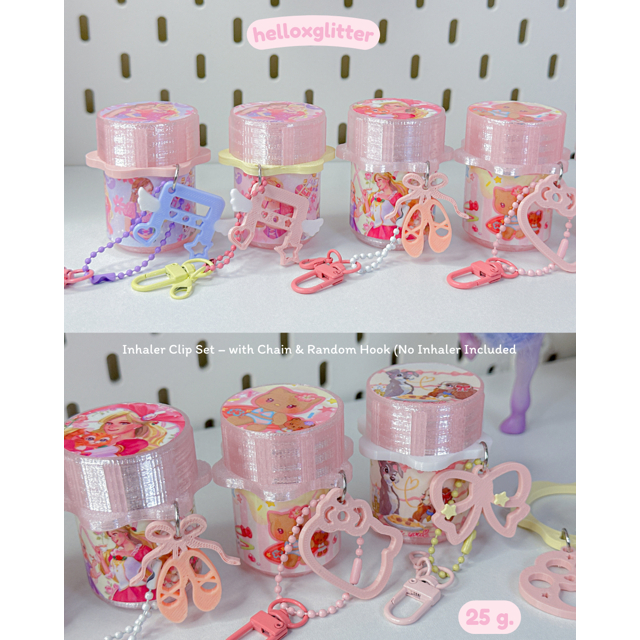 💥SET กระปุก+สติกเกอร์+ห่วงคล้อง ! (เปลี่ยนสติกเกอร์ได้ แจ้งในแชท)