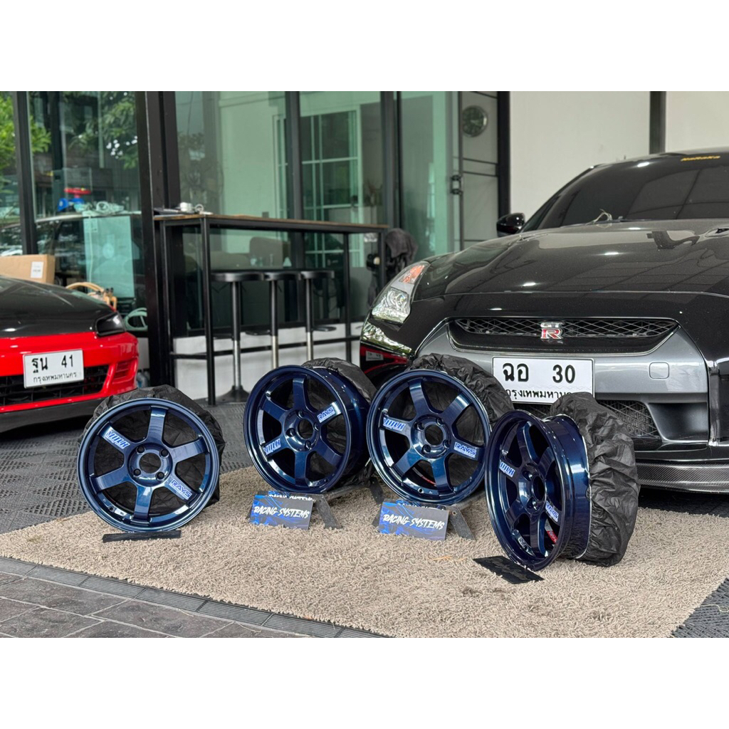 ล้อ TE37 ขอบ15” สี BlueLimited (จากพี่ตั้มRacingSystems)