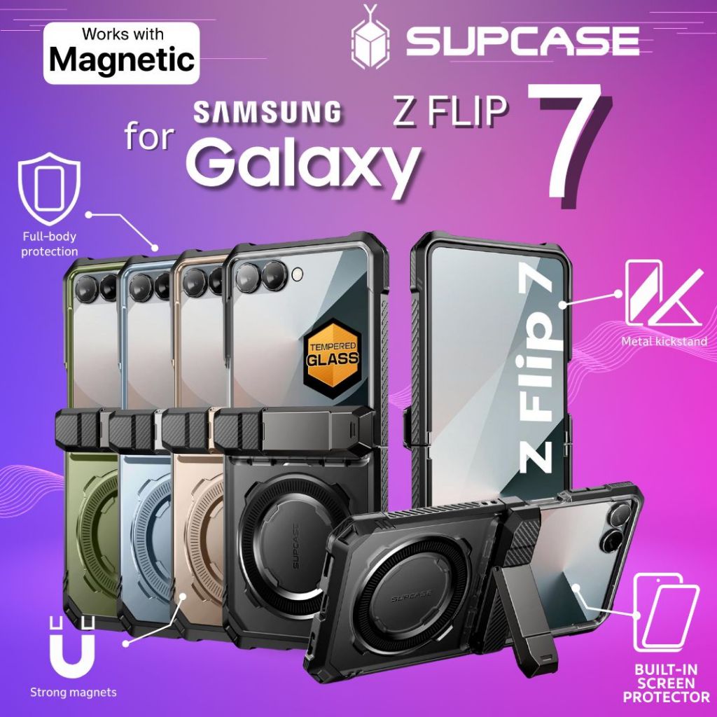 (ส่งทันที) เคส SUPCASE Unicorn Beetle Grip สำหรับ Samsung Galaxy Z Flip7