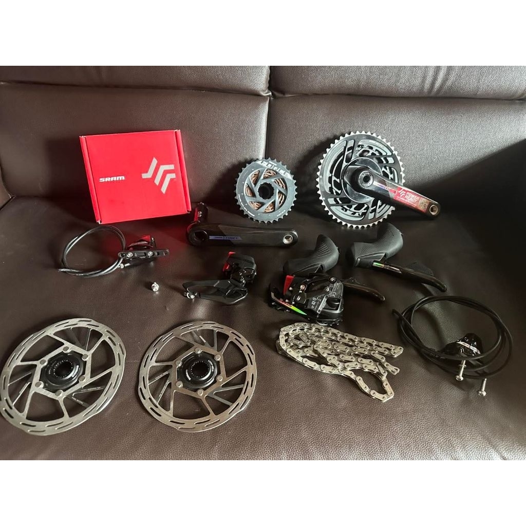 2025 sram force axs 12speed D2 165 mm ใหม่ถอด
