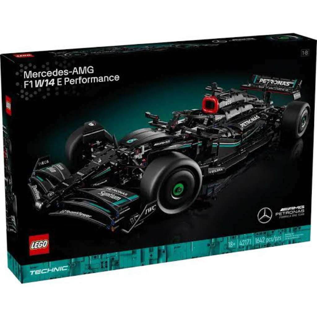 Lego 42171 Mercedes AMG F1 ของแท้ 100% พร้อมส่ง มือหนึ่งกล่องมีรอยบ้าง กล่องถูกเปิดซีลเช๊ค ของข้างใน