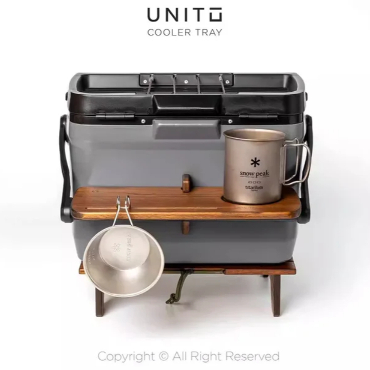 UNITO Cooler Tray ชุดไม้เสริมสำหรับกระติก for Stanley Cooler 16QT (เฉพาะแผ่นไม้)