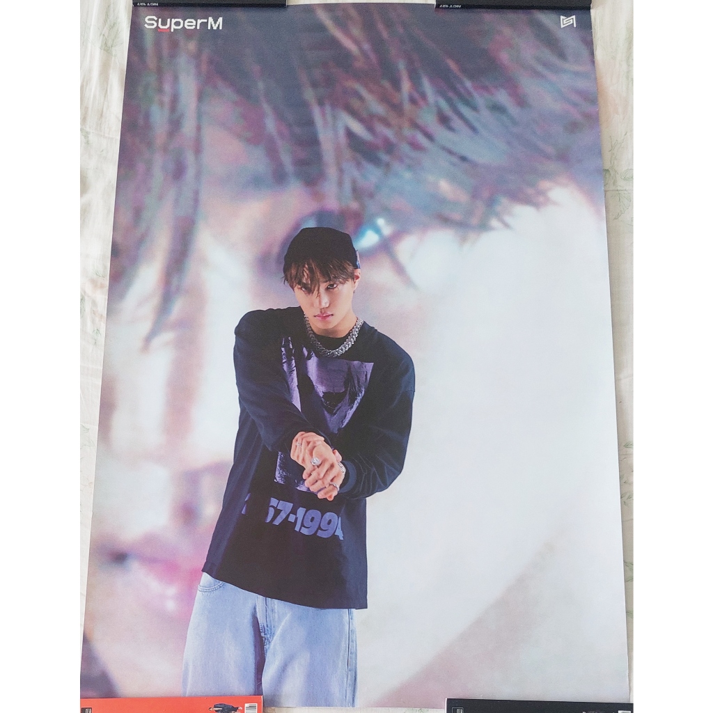 โปสเตอร์ Kai ของแท้ จาก อัลบั้ม SuperM - SUPER ONE Album พร้อมส่ง Kpop Poster ไค EXO