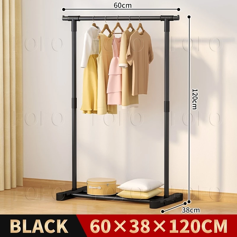AiHome ราวตากผ้า แขวนเสื้อผ้า Coat Rack ราวแขวนเสื้อผ้า ยาว 90/60/100cm thumbnail 4