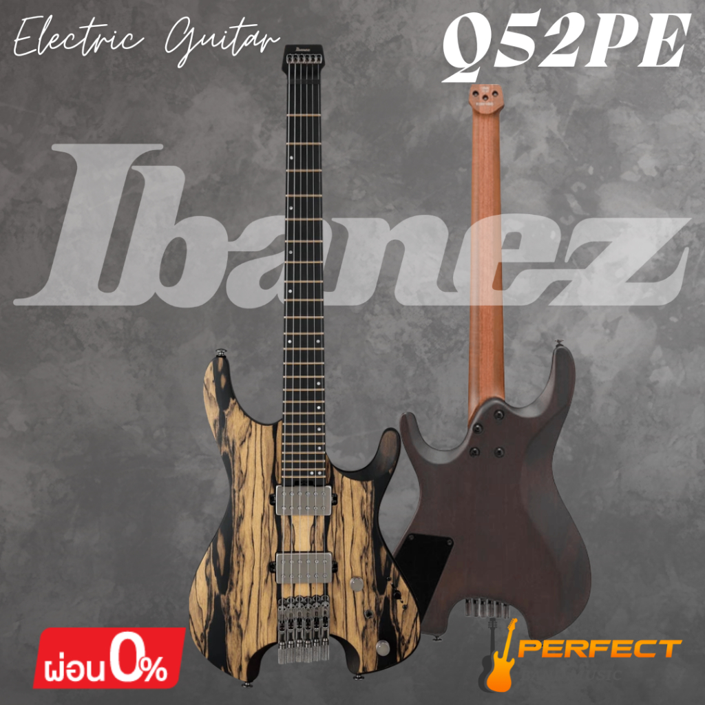 กีตาร์ไฟฟ้าหัวตัด Ibanez Q52PE Q Series Electric Guitar [ผ่อน 0% 10เดือน]