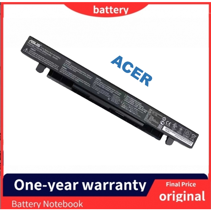 A41n1424 2 ★  แบตเตอรี่แล็ปท็อปสำหรับ Rog Gl552 Gl552v Gl552vw Gl552vx Gl552vxm Gl552j Gl552jx ★