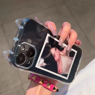 16promax เคสนิ่ม เคสใส หูเเมว สำหรับไอโฟน i11 11 promax i12 promax 13 promax 14 promax 14plus 15plus 15promax 17 pro max