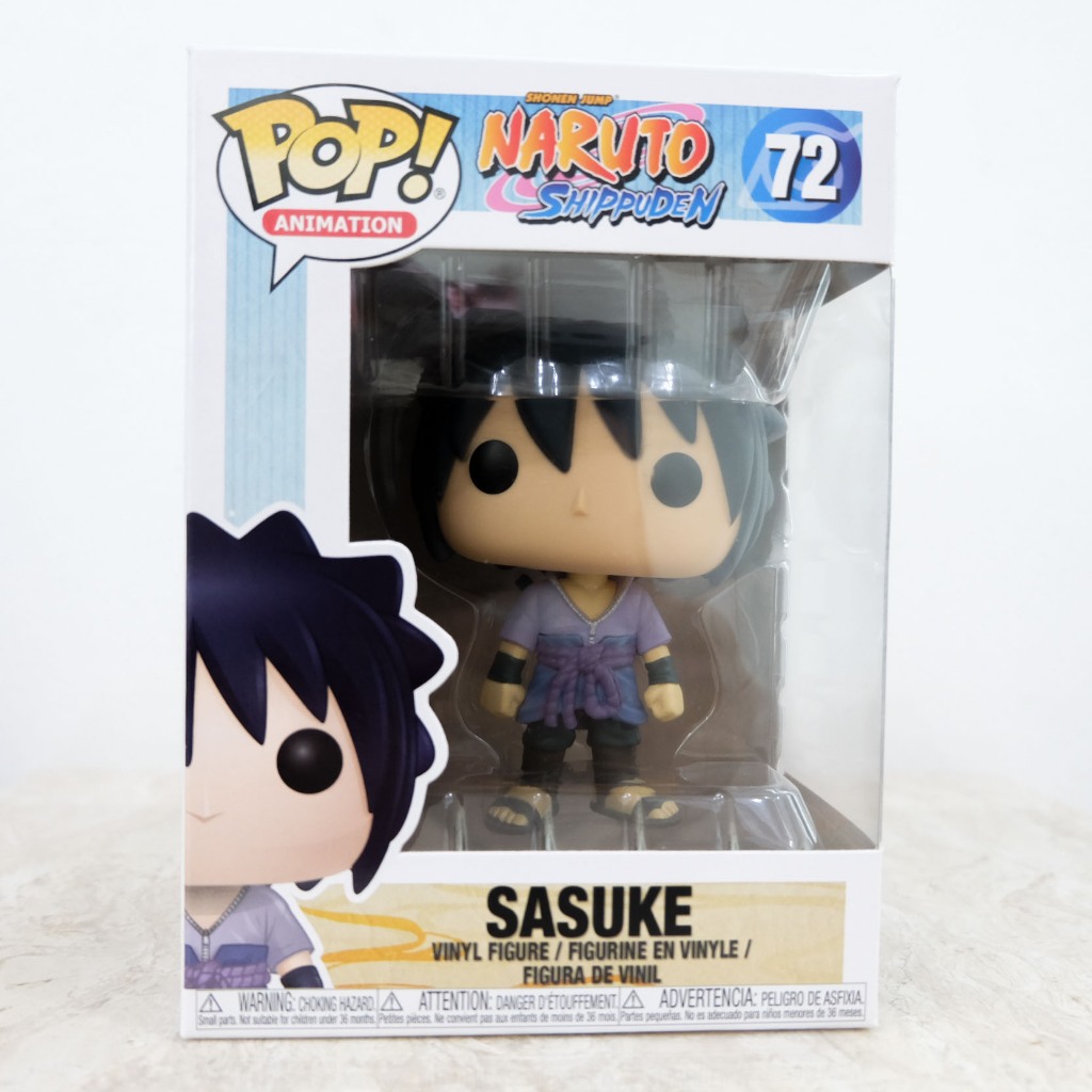🟡 [Naruto] 🟡  Funko Pop Sasuke 72  ของแท้ มือ1 กล่องสวย