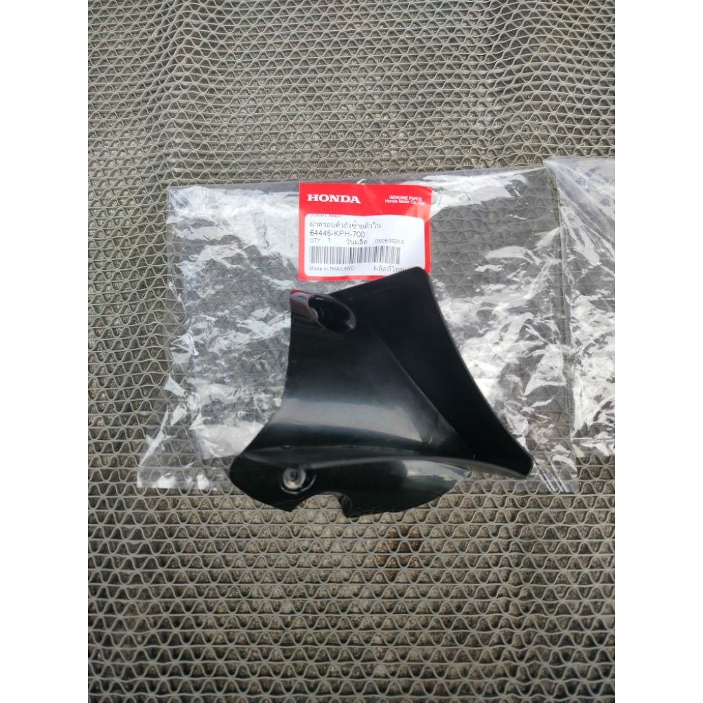 ชิ้นดำยึดไฟเลี้ยวหน้า wave125I/Sไฟเลี้ยวบังลม แท้เบิกศูนย์ ซ้าย-ขวา (มีขายแยก) - รูปที่ 2