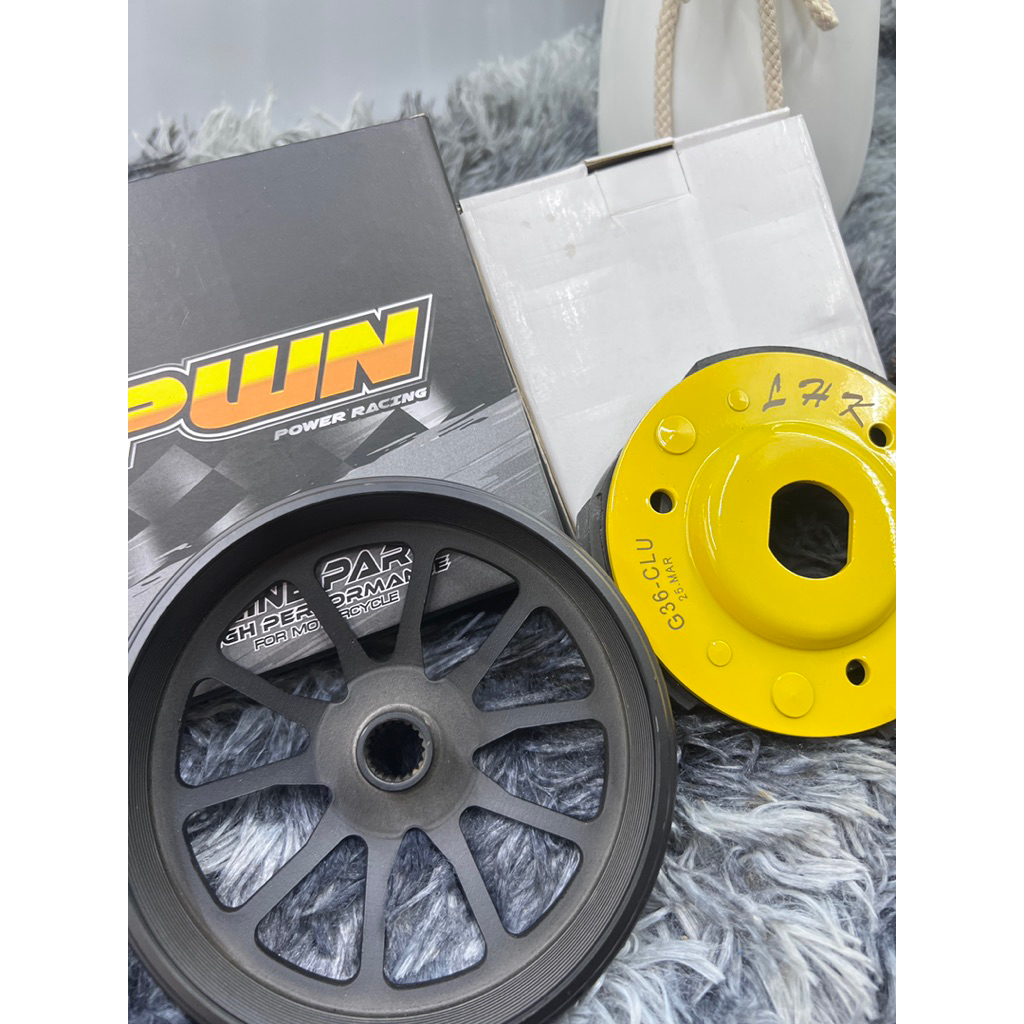 กะโหลกครัชเจาะกัดลายสีดำกันสนิม+ครัช คาร์บอน ยี่ห้อLHK  สำหรับ PCX150-160/ Lead /Giorno สินค้าคุณภาพ - รูปที่ 5