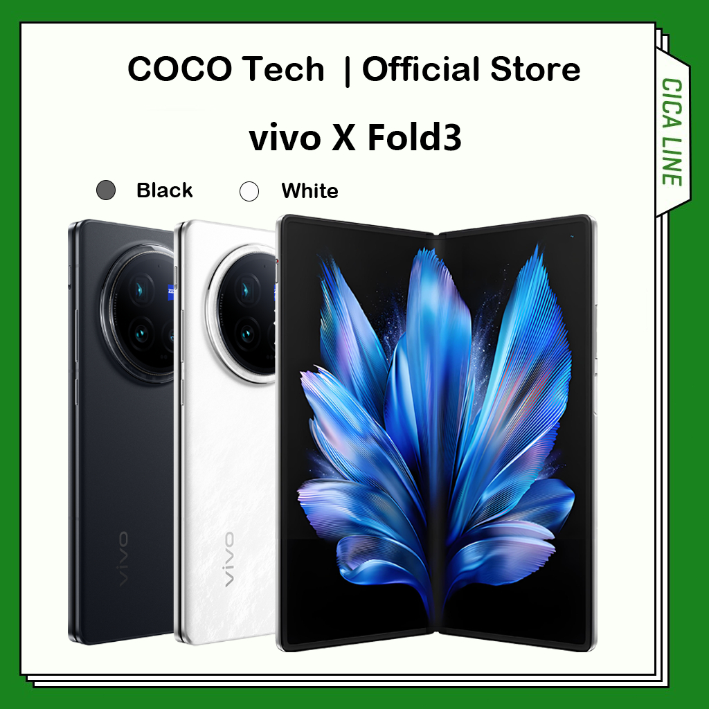 Vivo X Fold 3 Snapdragon 8 Gen 2 8.03" Foldable LTPO AMOLED กล้องหลัง 50MP แบตเตอรี่ 5500 mAh