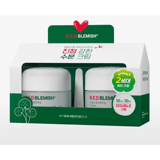 Dr.G RED Blemish Clear Soothing Cream 70+70ml Inside Out 2 Edition with Cup / 50+50ml / Toner 300+300ml