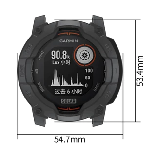 เคสกันรอย TPU สีดำทึบ สำหรับ Garmin Instinct 3 Instinct3 45mm และ 50 mm คุณภาพดี วัสดุไม่แข็ง สวยๆ