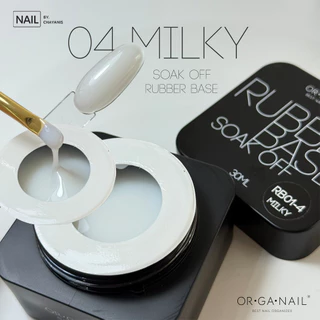 Rubber Base ORGANAIL [พร้อมส่งจากไทย] l รับเบอร์เบส เบสเจลเนื้อหนา มีสีในตัว เบสทำหลังเต่า overlay