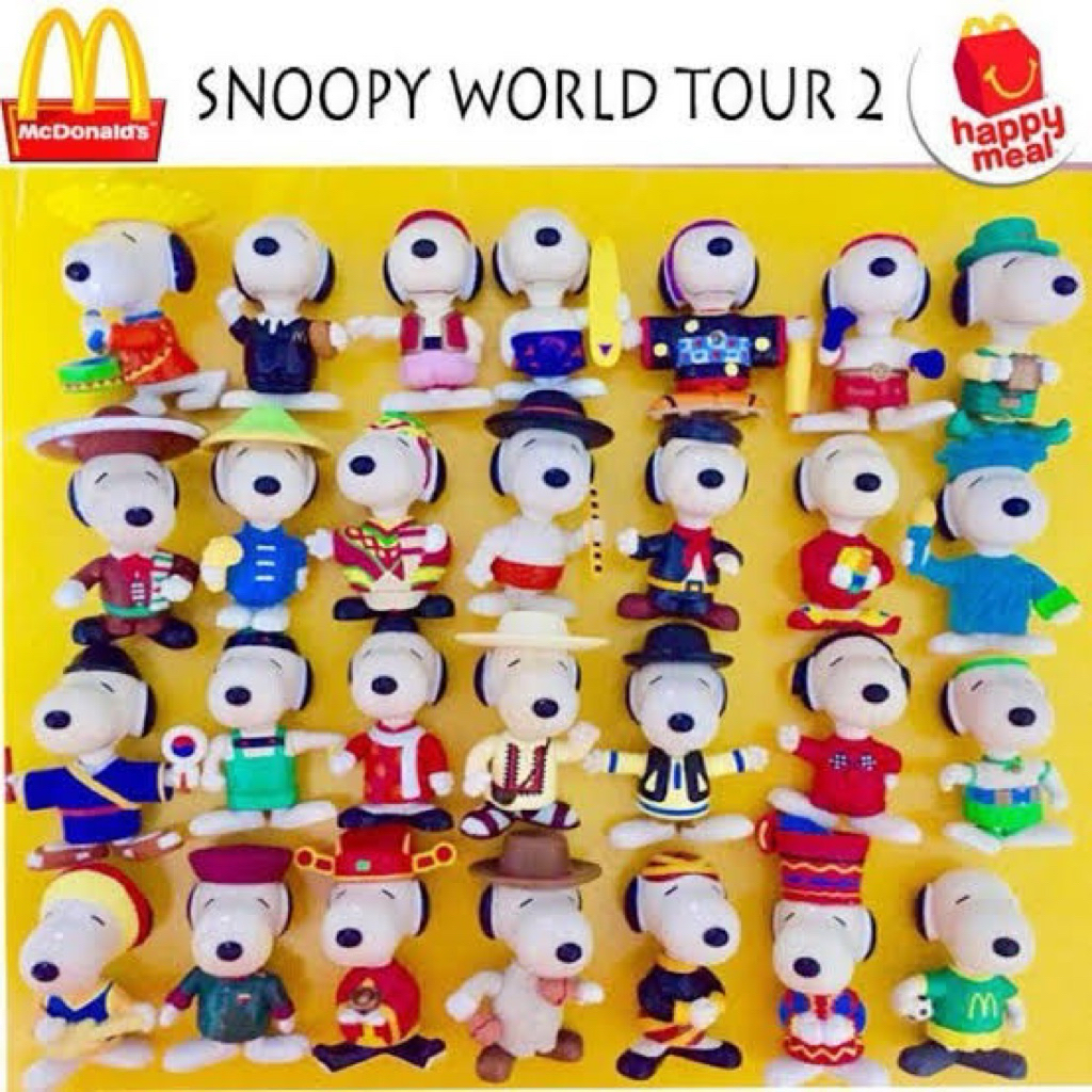 mcdonald snoopy world tour 2