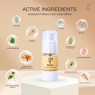 PINN Advanced Formula Anti-Ance Cream ครีมแอดวานซ์พิณ 30 กรัม (ตะกร้าบริษัทของแท้)