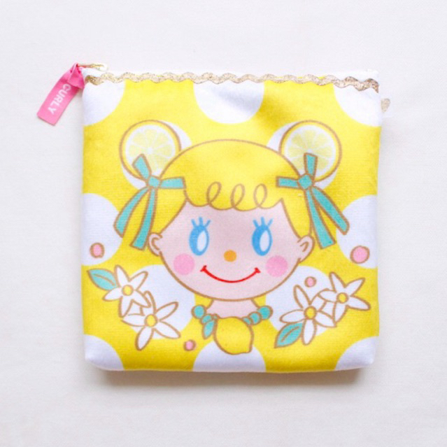 พร้อมส่ง กระเป๋าใส่ของกระจุกกระจิก curly collecton จาก Japan ของแท้ 100%