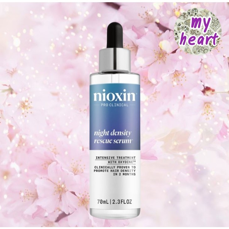 Nioxin Night Density Rescue Serum 70 ml ซีรั่มบำรุงหนังศีรษะก่อนนอน สำหรับคนผมบาง