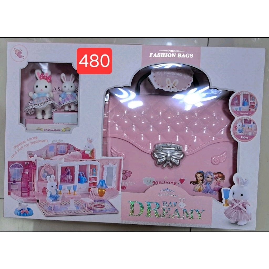 บ้าน-ปราสาทกระต่ายเฟอร์กระต่าย