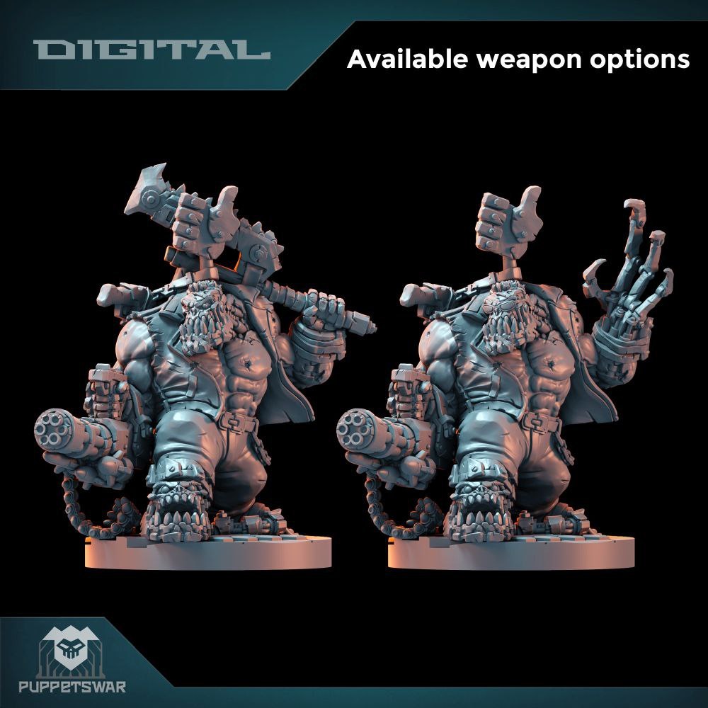 [Puppet War] Orc Cyborg