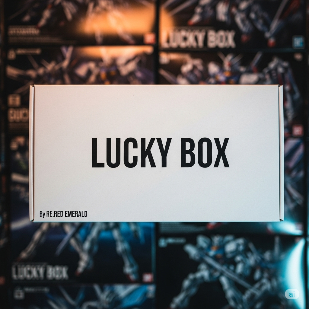 [พร้อมส่ง] #กล่องสุ่ม Lucky Box สุ่มกันพลา Gunpla BANDAI