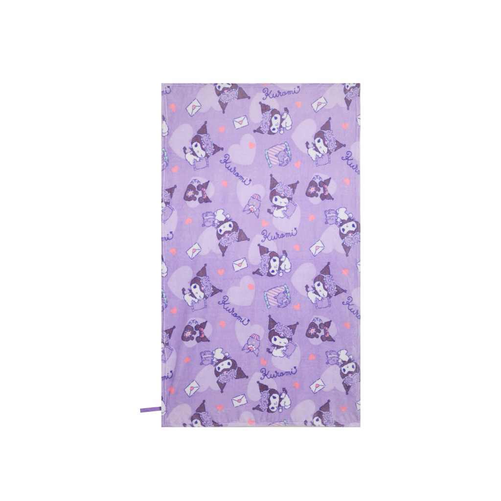 Sanrio Fleece Blanket 40 x 60 Inch Kuromi