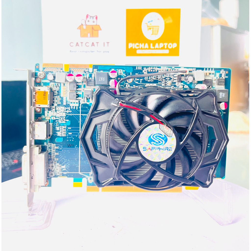 SAPPHARE HD5670 1GB GDDR5 HDMI DVI DP port หายาก มือสอง(คลัง11)
