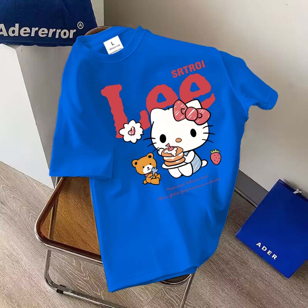 BK-1347-SHORT เสื่อยืดแขนสั้น ลาย เสื้อยืดแฟชั่นผู้ใหญ่ลายสวยๆมาใหม่ เสื้อใส่ในฤดูร้อน สีครบไซส์ครบ