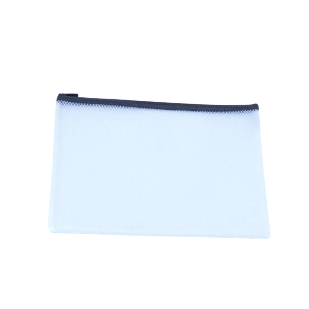 Bantex กระเป๋าตาข่ายมีซิป กระเป๋า กระเป๋าดินสอแบบพกพา จุของได้เยอะ สีสันสดใส สําหรับโรงเรียน สํานักง