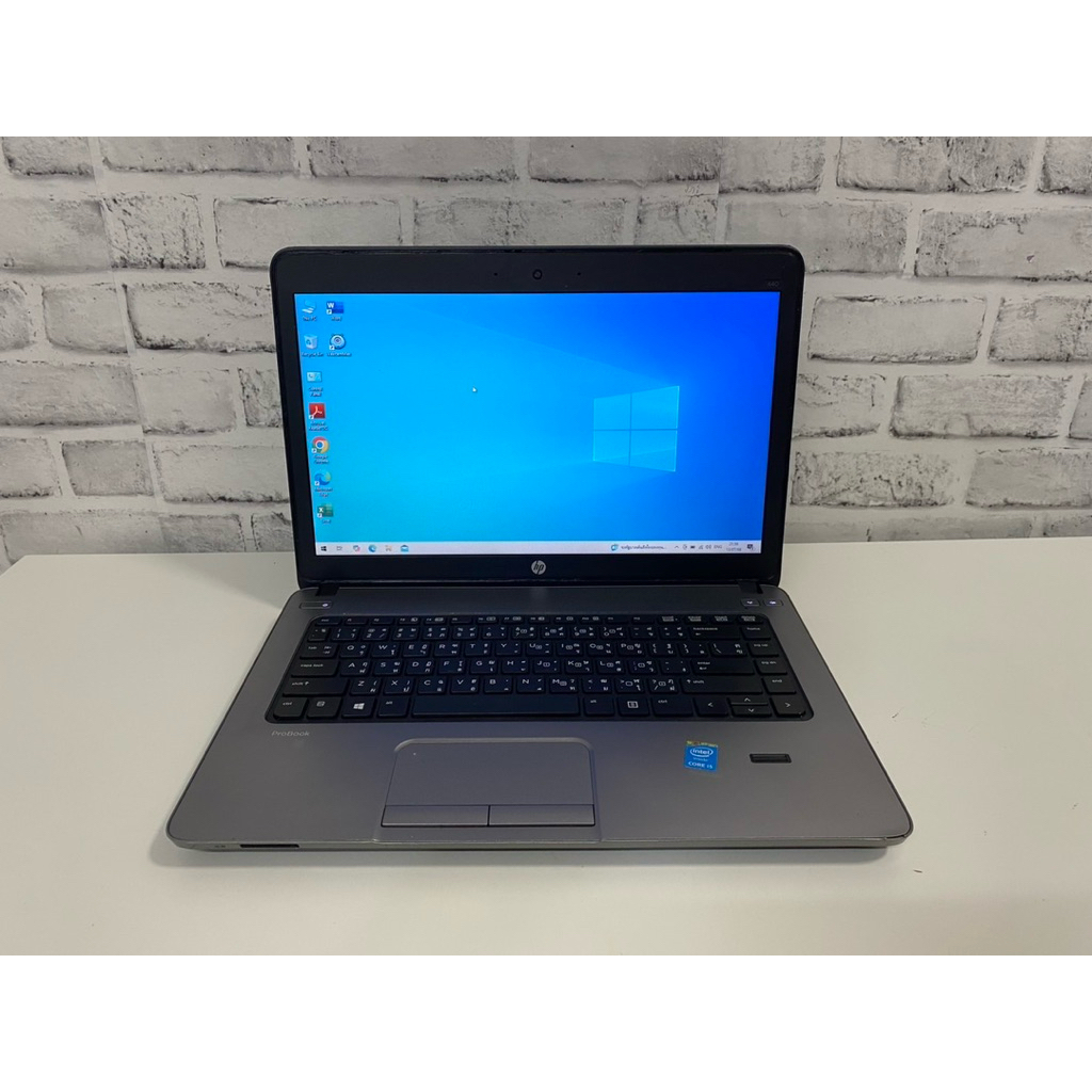 โน๊ตบุ๊คมือสอง Hp PerBook 440 G1 i5 gen4 แรม 8gb ssd 120gb+hhd 500gb (จอ 14นิ้ว ) ราคาโปรพิเศษ สินค้
