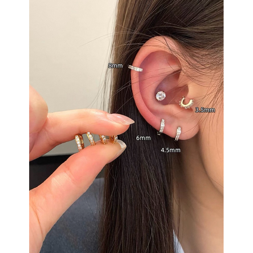 Valletta ต่างหู 316L : เหมาะสำหรับคนแพ้ง่าย ไม่ดำ✨