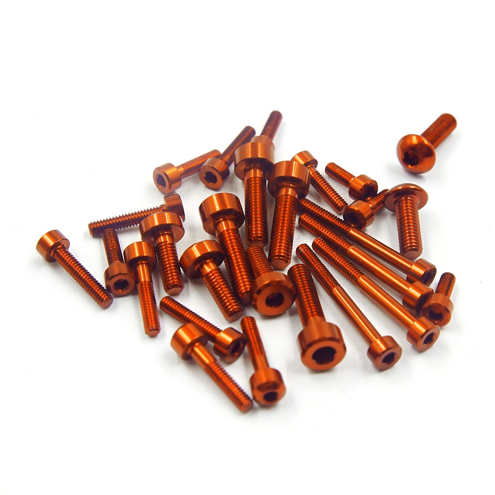 Yeah Racing Aluminium Screws Set For Futaba 10PX YA-0734PP YA-0734DB YA-0734RD YA-0734OR