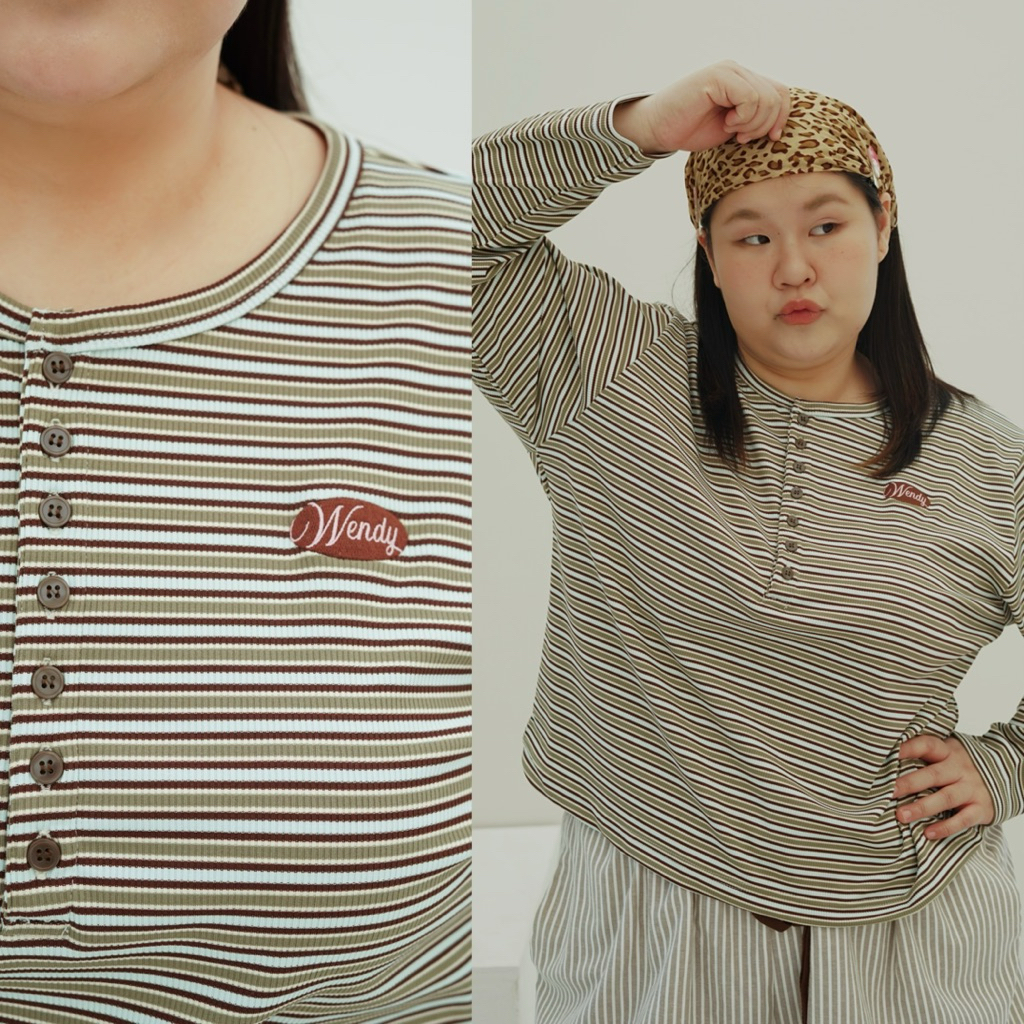 Twinkle Top เสื้อแขนยาวกระดุมยาว | มี 3 Size 46,50,54 wendystore19 อ่านรายละเอียดไซส์ก่อนสั่งซื้อ